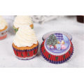 Rainbow Water Oil Resistant Paper Tart Cake Tartlet Muffin Baking Cup